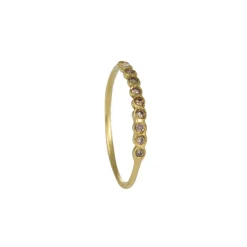 Satomi Kawakita - Brown Diamond Half Eternity Band