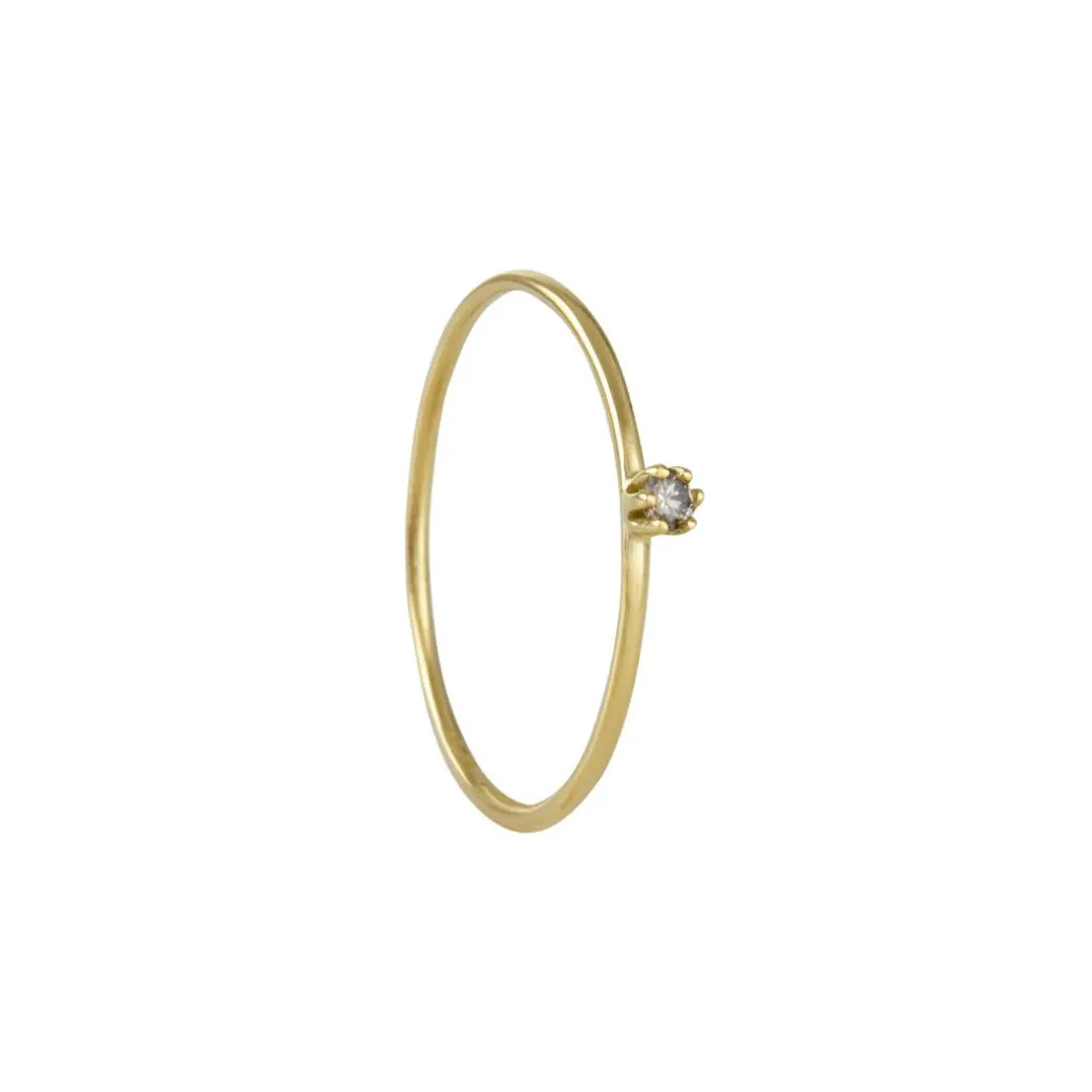 Satomi Kawakita - Micro Cognac Diamond Ring