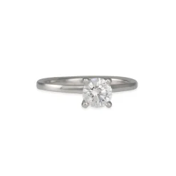 Sholdt Design - Petite Prong with .61ct Diamond in Platinum