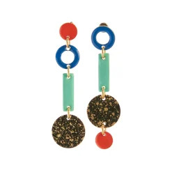 Sibilia - Small Loop Earrings in Modern Mix