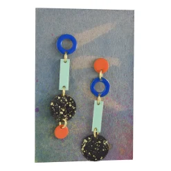 Sibilia - Small Loop Earrings in Modern Mix