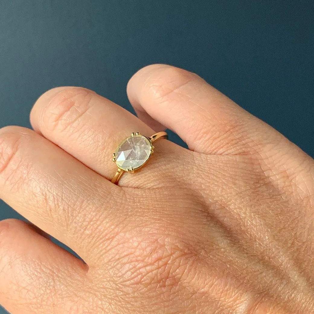 Tura Sugden - Eight Prong Diamond Ring