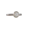 Yasuko Azuma - Icy Grey Diamond Ring. 18k Palladium Size 6